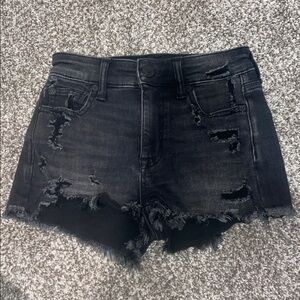 American Eagle Outfitters Black Denim Jeans shorts